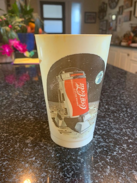 Vintage Styroware Star Wars 3CPO / COCA COLA Plastic Cup Rare LATE 70'S ?