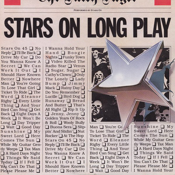 Stars On Long Play -Stars On* / Long Tall Ernie And The Shakers -1981 - Classic Rock (vinyl)