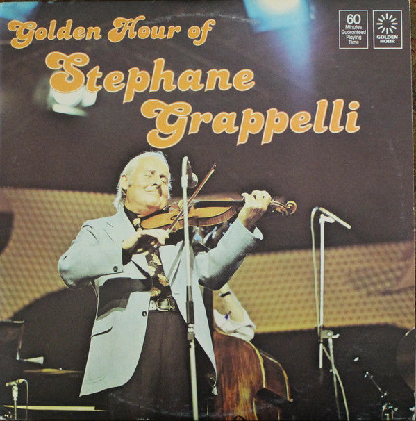 Stephane Grappelli ‎– Golden Hour Of Stephane Grappelli - 1978 Jazz (vinyl)