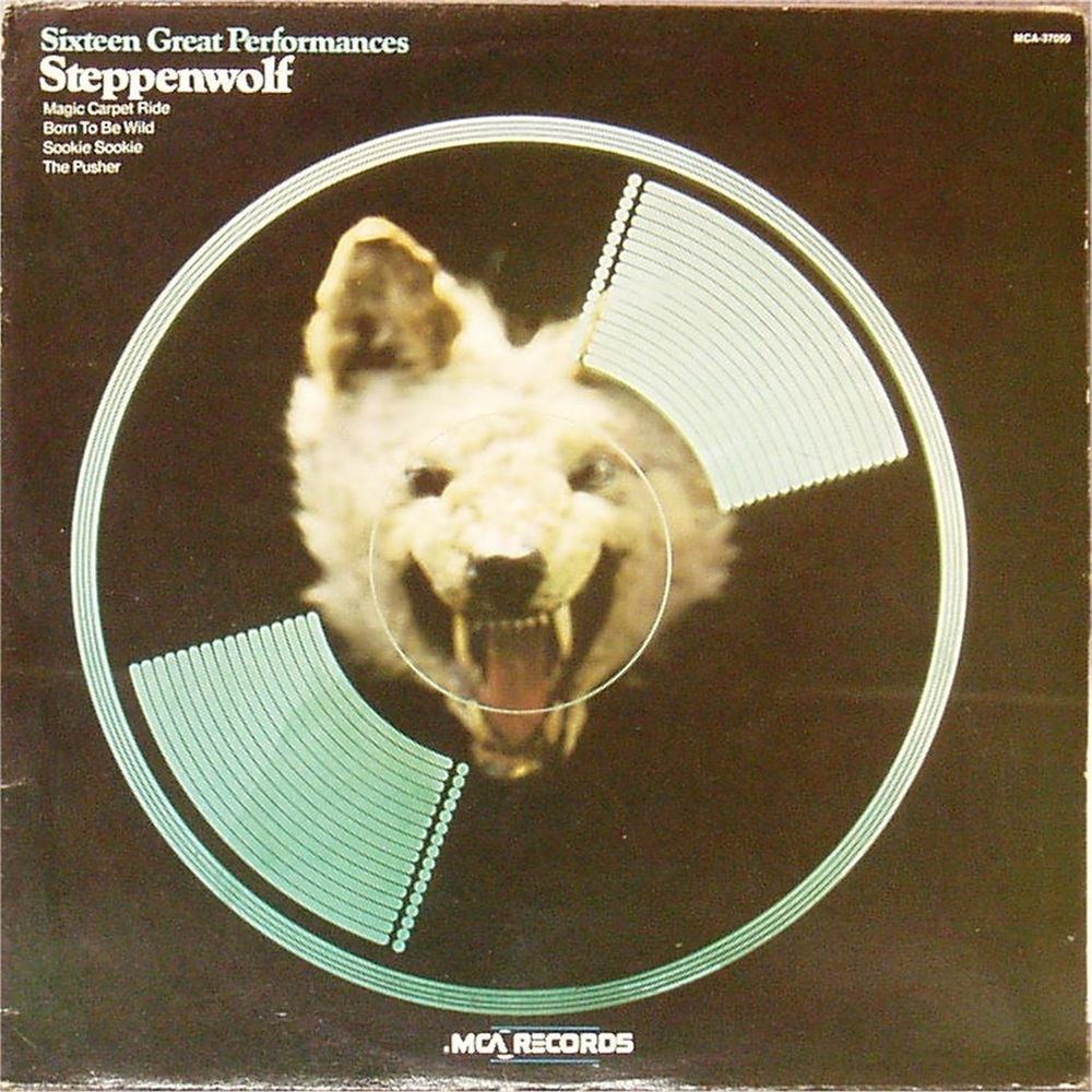 Steppenwolf ‎– Sixteen Great Performances - 1975 Classic Rock (vinyl)