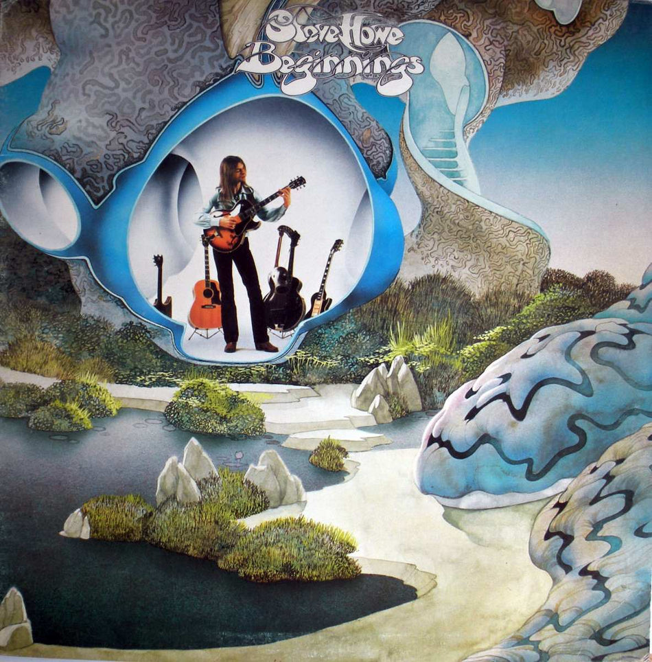 Steve Howe ‎– Beginnings - 1975- Prog Rock, Psychedelic Rock, Neo-Classical (vinyl)