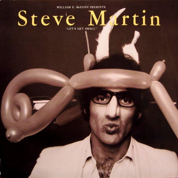 Steve Martin ‎– Let's Get Small - 1977 Non-Music Comedy (vinyl)