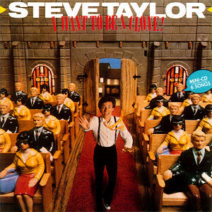 Steve Taylor ‎– I Want To Be A Clone - 1983- Religious, Avantgarde, New Wave, Pop Rock (vinyl)