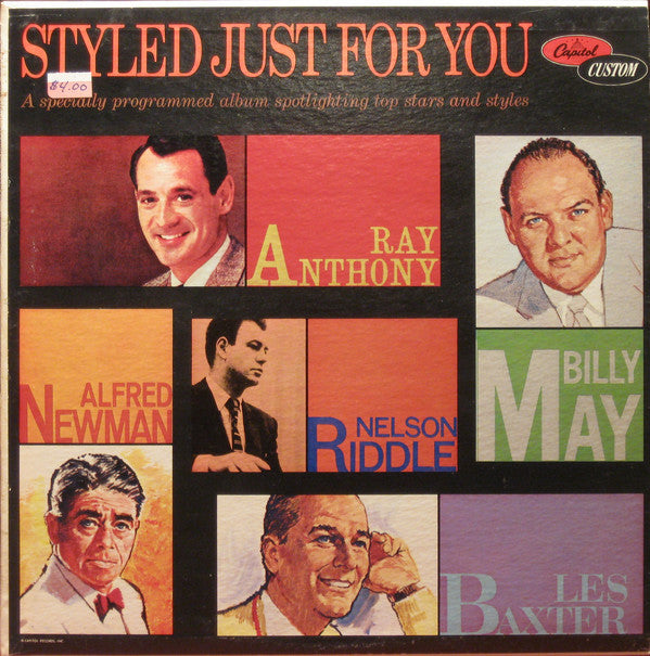 Styled Just For You - Various Artists- Jazz, Pop - Big Band (vinyl)