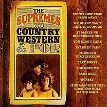 Supremes ‎– Sing Country Western & Pop -1965-  Funk / Soul, Pop, Folk, World, & Country (Rare Vinyl)