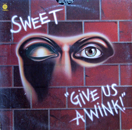 Sweet – Give Us A Wink - 1976-Glam Rock - (vinyl)