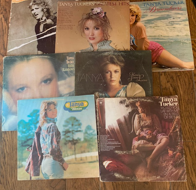 TANYA TUCKER - COLLECTION ( 7 albums )﻿ Lot # 33