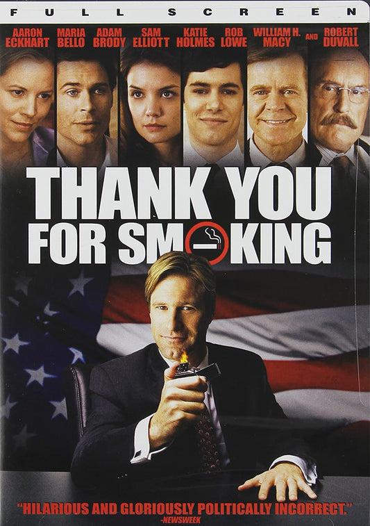 Thank You For Smoking (Full Screen) 2006 [DVD] mint used