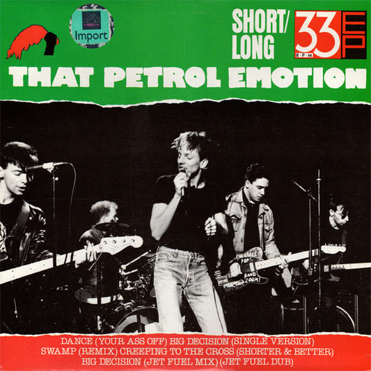 That Petrol Emotion ‎– Short / Long 33 EP -1987Indie Rock (Rare Vinyl)