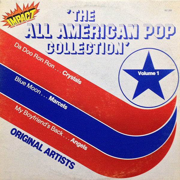 The All American Pop Collection Volume 1 - 1980- Rock - Chubby Checker , Angels,Exciters (vinyl)