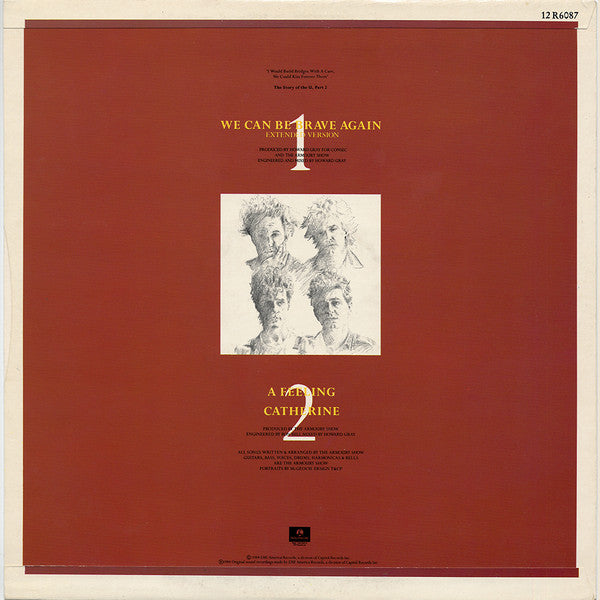 The Armoury Show – We Can Be Brave Again (Extended Version) - 1984-	Leftfield, Alternative Rock (Vinyl)