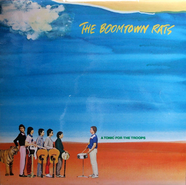 The Boomtown Rats ‎– A Tonic For The Troops -1974- New Wave, Punk (German Import Vinyl) Note cover condition