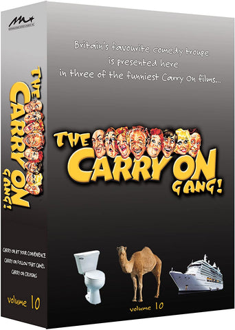 The Carry On Gang! Collection, Vol. 10 -3 DVD SET NEW