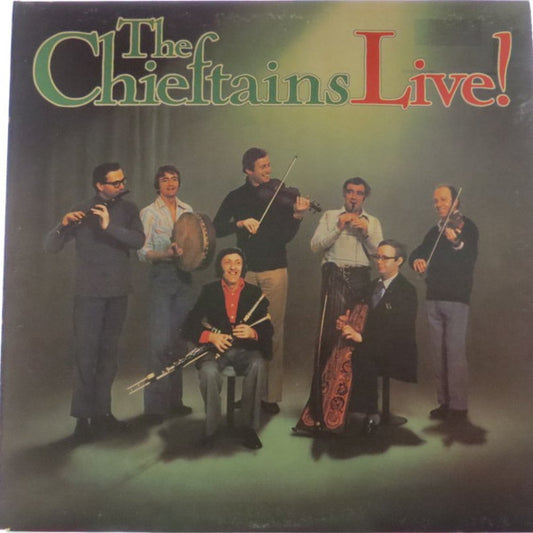 The Chieftains – Live! - 1977-Folk, World, & Country Style Folk, Celtic (vinyl)