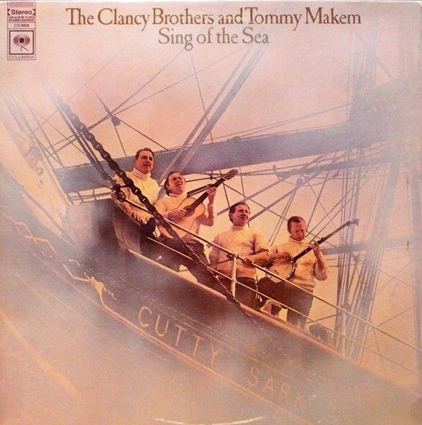 The Clancy Brothers And Tommy Makem ‎– Sing Of The Sea - 1968- Folk , Sae Shanties (vinyl)