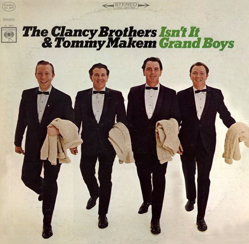 The Clancy Brothers & Tommy Makem ‎– Isn't It Grand Boys - 1966 folk (Rare Vinyl)