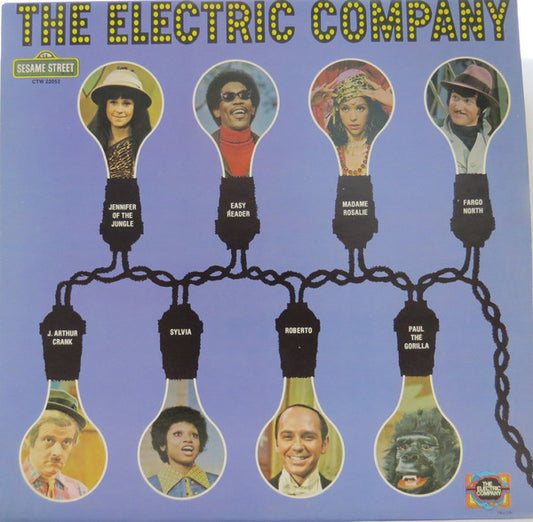 The Electric Company  ‎– The Electric Company - 1974- Funk / Soul, Children's, Stage & Scree (Clearance Vinyl) lots of lot marks