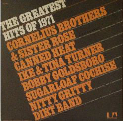 Greatest Hits Of 1971 - Rock, Funk / Soul, Blues - Cornelius Brothers & Sister Rose, Ike & Tina,Canned Heat + (vinyl)