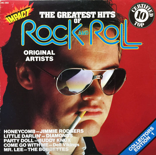 The Greatest Hits Of Rock And Roll - Vol 1 - 1982-Rock, Pop ,Doo Wop (Vinyl) Diamonds, Coasters, Dell Vikings