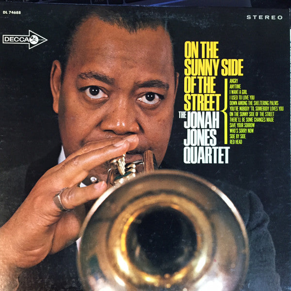 The Jonah Jones Quartet  On The Sunny Side Of The Street - 1965 Jazz Swing (Vinyl)