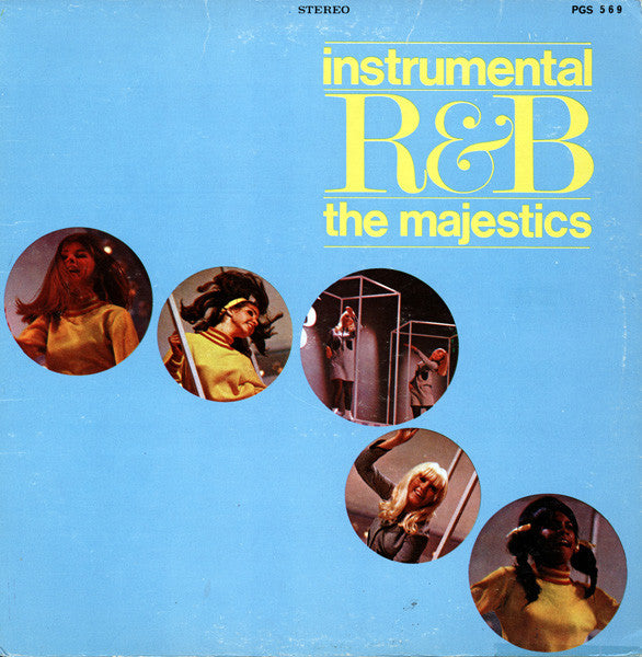The Majestics ‎– Instrumental R&B - Soul, Rhythm & Blues -1967- (rare Vinyl) Awesome Shape !
