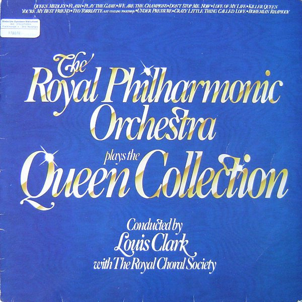 The Royal Philharmonic Orchestra – The Royal Philharmonic Orchestra Plays  The Queen Collection -1982- Classical, Pop , Contemporary (vinyl)