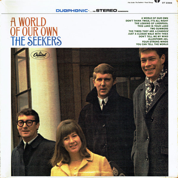 The Seekers ‎– A World Of Our Own -1965 - Rock, Pop (Rare Vinyl)
