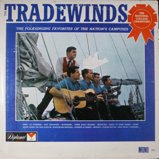 The Tradewinds  – The Folksinging Favorites Of The Nation's Campuses - Folk ( Rare Vnyl)