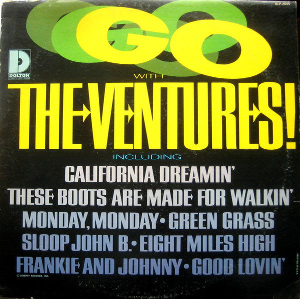 The Ventures – Go With The Ventures - 1966 - Surf, Rock & Roll, Pop Rock (Vinyl)