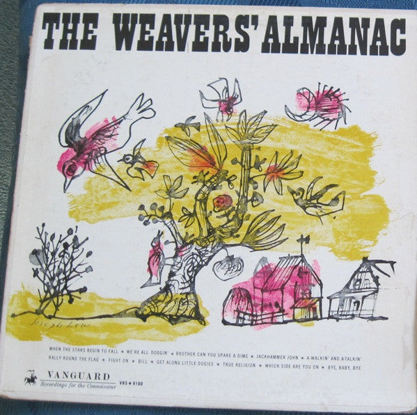 The Weavers – The Weavers' Almanac - Feb 1962 (rare Vinyl