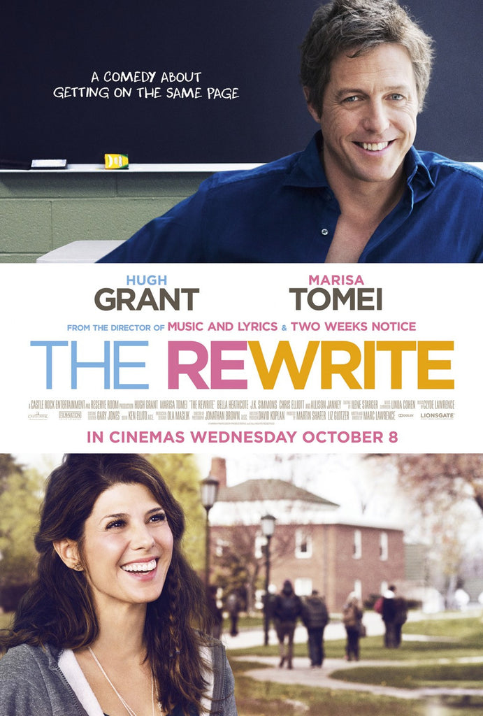 The Rewrite (2015) New Sealed DVD (Hugh Grant)