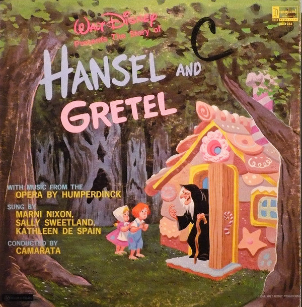 Story Of Hansel And Gretel , The - Humperdinck / Marni Nixon, Sally Sweetland, Kathleen De Spain / Camarata -1964 (vinyl)