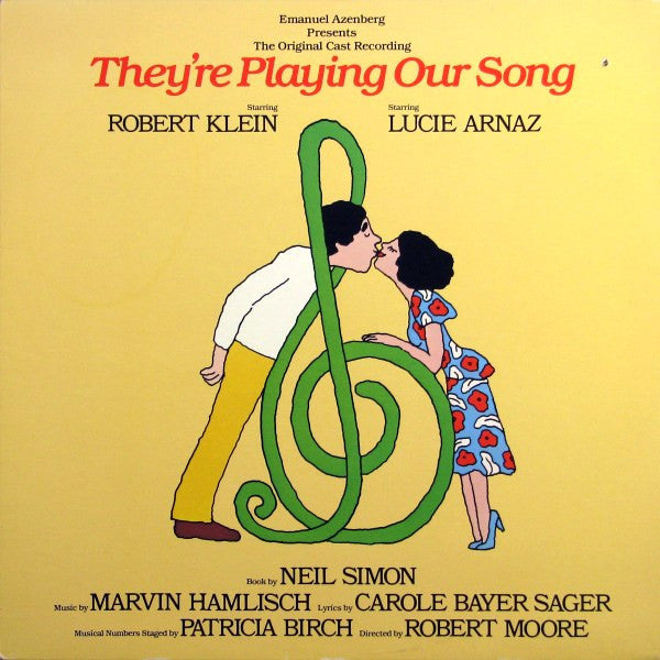 They're Playing Our Song Soundtrack-1979- Marvin Hamlish & Carole Bayer Sager ( Vinyl)