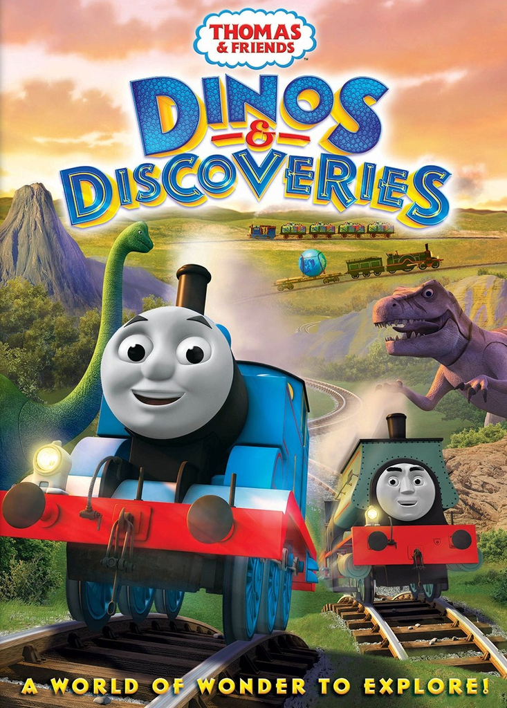 Thomas & Friends: Dinos & Discoveries DVD - New Sealed