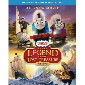 Thomas & Friends: Sodor's Legend of the Lost Treasure BLU RAY New