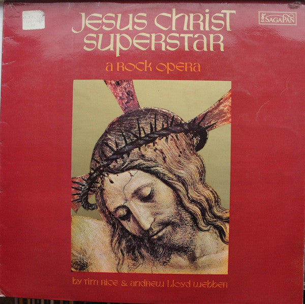 Tim Rice & Andrew Lloyd Webber ‎– Jesus Christ Superstar - A Rock Opera - Musical (UK Vinyl)