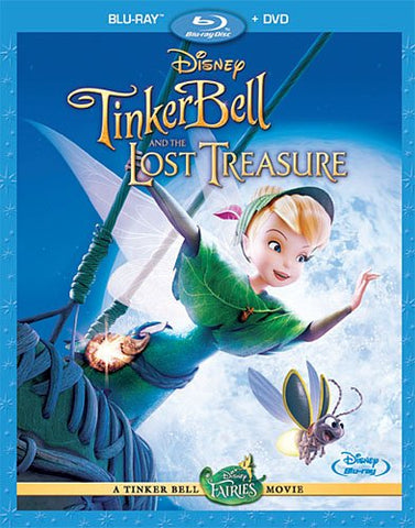 Tinker Bell and the Lost Treasure [Blu-ray + DVD] Mint Used