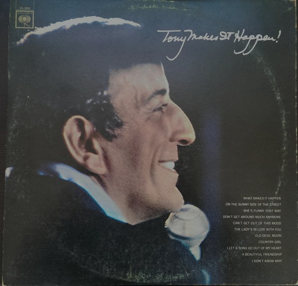 Tony Bennett ‎– Tony Makes It Happen! - 1967 Jazz (vinyl)