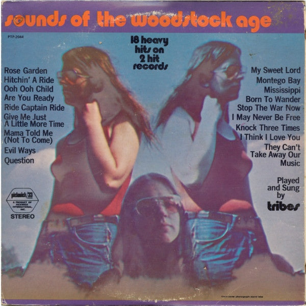 Tribes ,The ‎– Sounds Of The Woodstock Age -Folk Rock, Pop Rock ( 2 lps )
