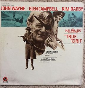 True Grit - Elmer Bernstein ‎– 1969 Soundtrack, Theme (vinyl) great shape !
