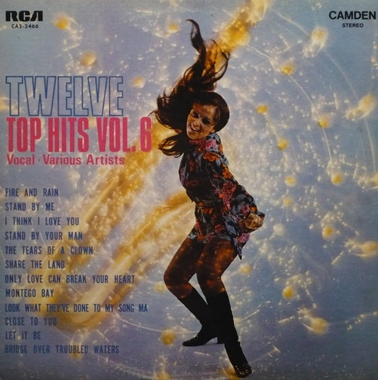 Twelve Top Hits Vol. 6 - 1971- Pop ( Clearance Vinyl ) slight scuffing