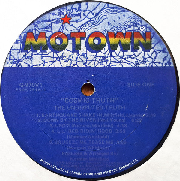 The Undisputed Truth ‎– Cosmic Truth -  1975 - Psychedelic, Funk, Soul (vinyl)