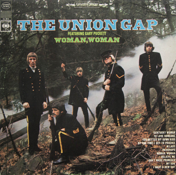 Union Gap Featuring Gary Puckett ‎– Woman, Woman -1968 - Rock / Beat (Clearance Vinyl)