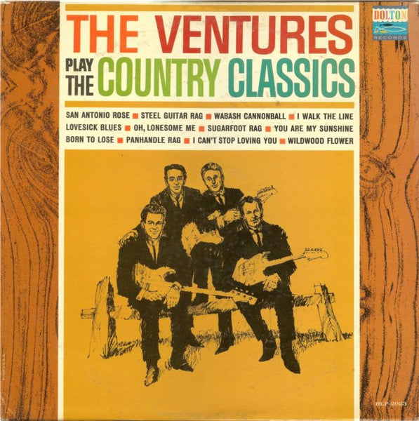 The Ventures Play The Country Classics & Lets Go 2 On 1 Reel to Reel Tape 7.5IPS