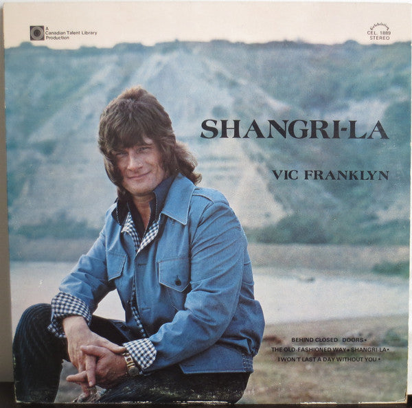 Vic Franklyn ‎– Shangri-La- 1973- Jazz - easy Listening (Canadian) Vinyl