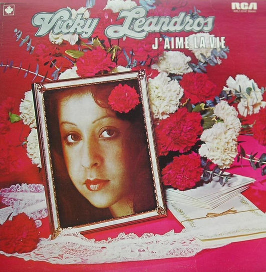 Vicky Leandros ‎– J'aime La Vie -1976 - Chanson (vinyl)
