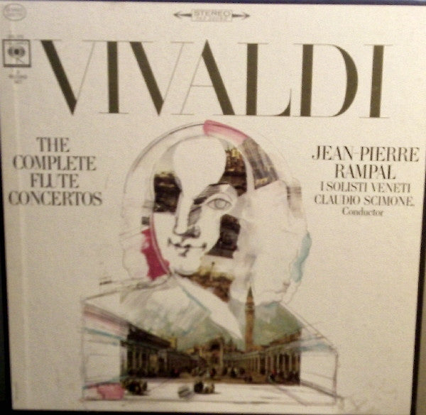 Vivaldi - Jean-Pierre Rampal, I Solisti Veneti, Claudio Scimone ‎– The Complete Flute Concertos - Classical (vinyl)