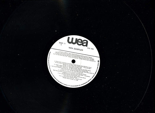 WEA Sampler WEA SAM 11 - Clapton, Neil Young , Joe Cocker, Sammy Hagar -Rock (Vinyl Promo)