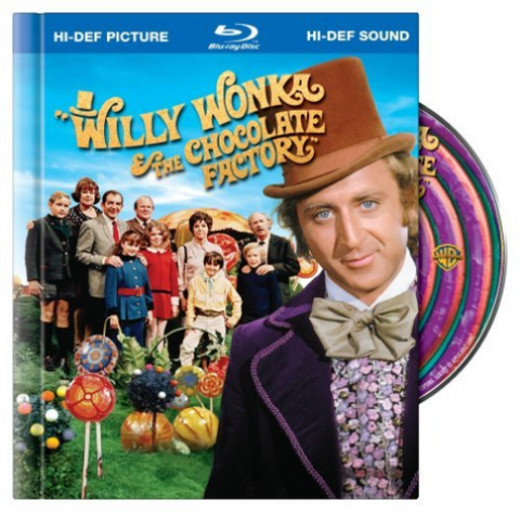 `WILDER,GENE`-WILLY WONKA & THE CHOCOLATE FACTORY Blu-Ray Mint Used