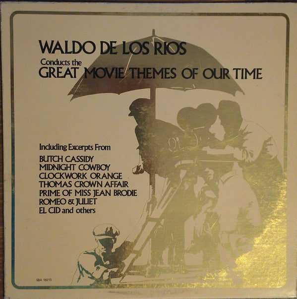 Waldo De Los Rios ‎– Conducts The Great Movie Themes Of Our Time -1972-  Pop, Classical, Stage & Screen (vinyl)